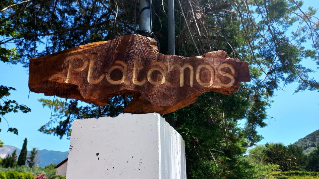 Villa Platanos Vasilikí Exterior foto